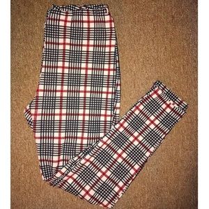 Plaid pants